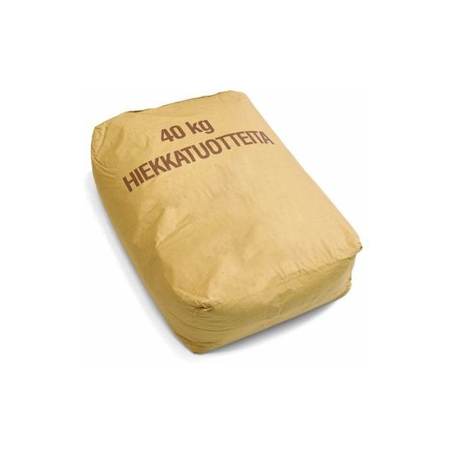 Saumaushiekka Rudus 0,2-1 mm luonnonhiekka 40 kg/säkki