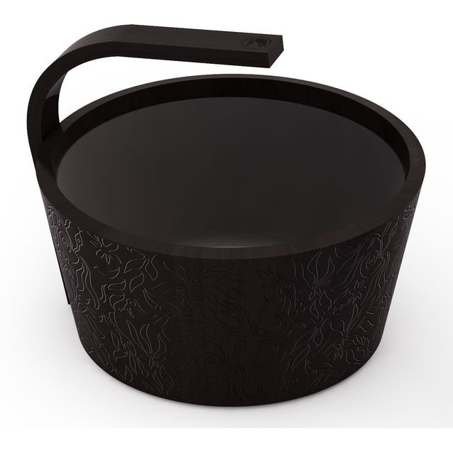 Saunakiulu SAWO Steamwater, 9 l, musta