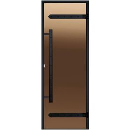 Saunan Legend-lasiovi 8x19, musta alumiinikarmi, eri värivaihtoehtoja