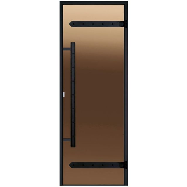 Saunan Legend-lasiovi Harvia 8x19 alumiinikarmeilla eri värivaihtoehtoja