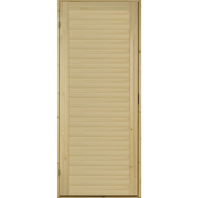 Saunan ovi Prosauna Hiili 9x19 mänty