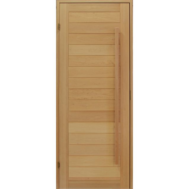 Saunan ovi Prosauna Naava 8x19 tervaleppä