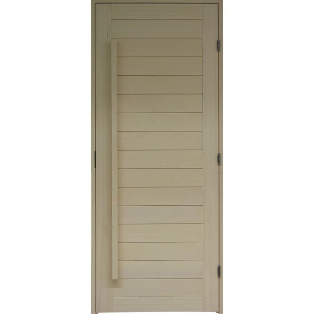 Saunan ovi Prosauna Naava haapa 9x19