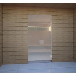 Saunan lasiovi Vihtan 18 satiini