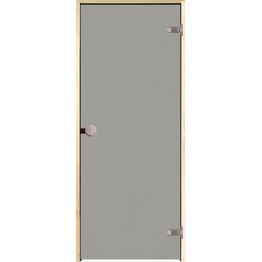 Saunan lasiovi Wicco harmaa 8x19 mäntykarmi