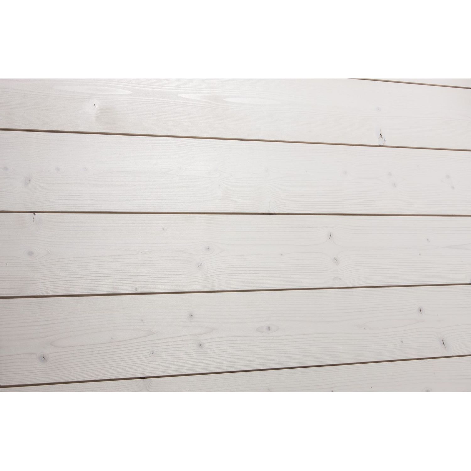 Saunapaneeli Aure Kuusi STS/V PN 18x145x2370 mm kuultovalkoinen saunasuoja