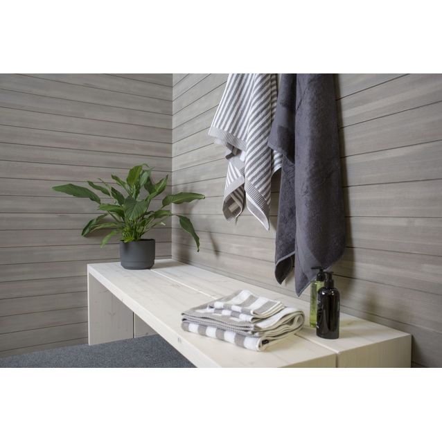 Saunapaneeli Effex Design STS 10x100x2000 mm Ash