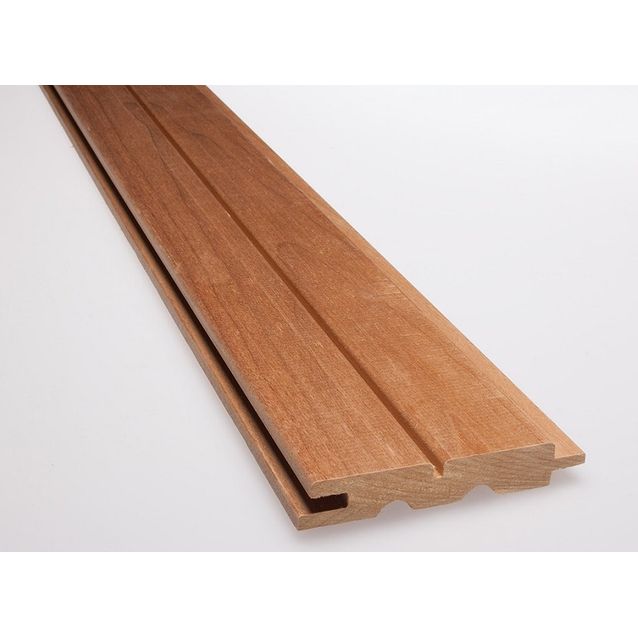 Saunapaneeli Karava Kallio 1-valeura 15x90x1800 mm thermohaapa