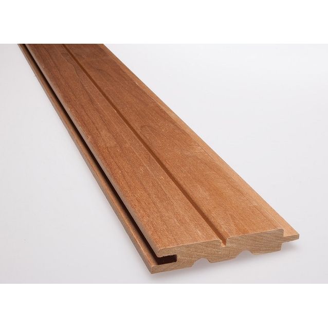 Saunapaneeli Karava Kallio 1-valeura 15x90x2400 mm thermohaapa