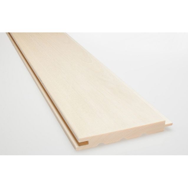 Saunapaneeli Karava Kallio 15x120x2700 mm haapa