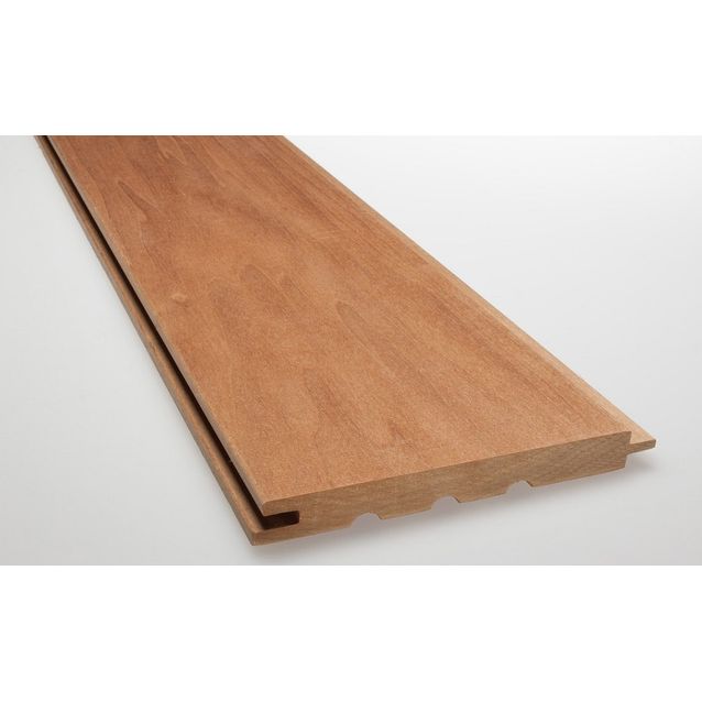 Saunapaneeli Karava Kallio 15x140x2700 mm thermohaapa