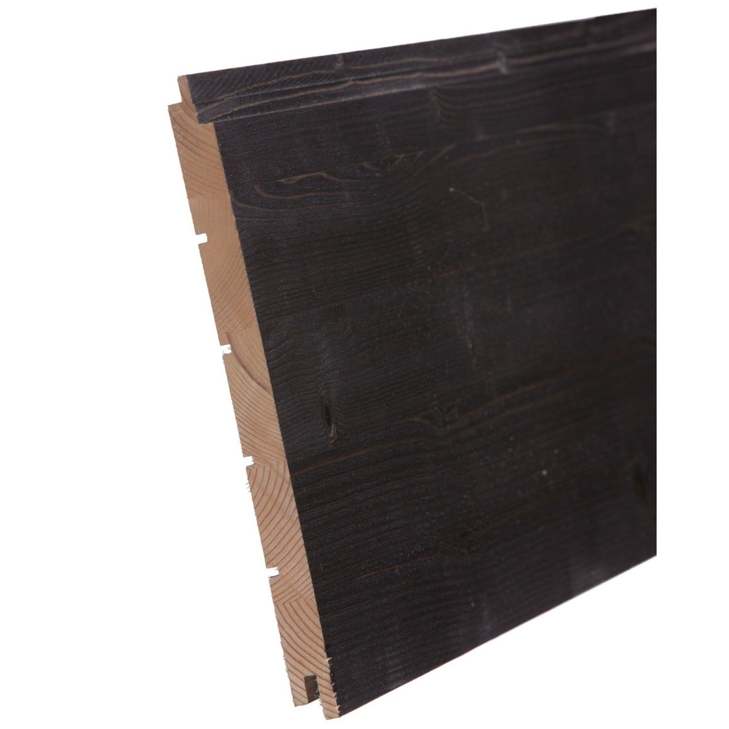 Saunapaneeli Aure Riihi STS/V 15x215x2500mm harjattu savusauna lisäkuva