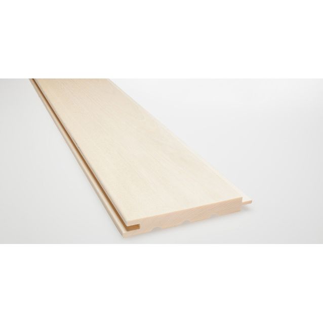 Saunapaneeli Karava Kallio 15x120x2400 mm haapa