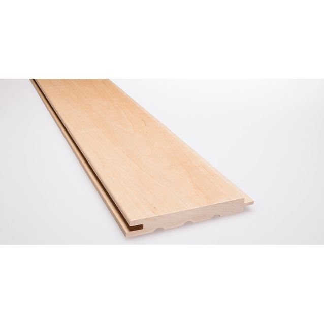 Saunapaneeli Karava Kallio 15x120x2400 mm tervaleppä