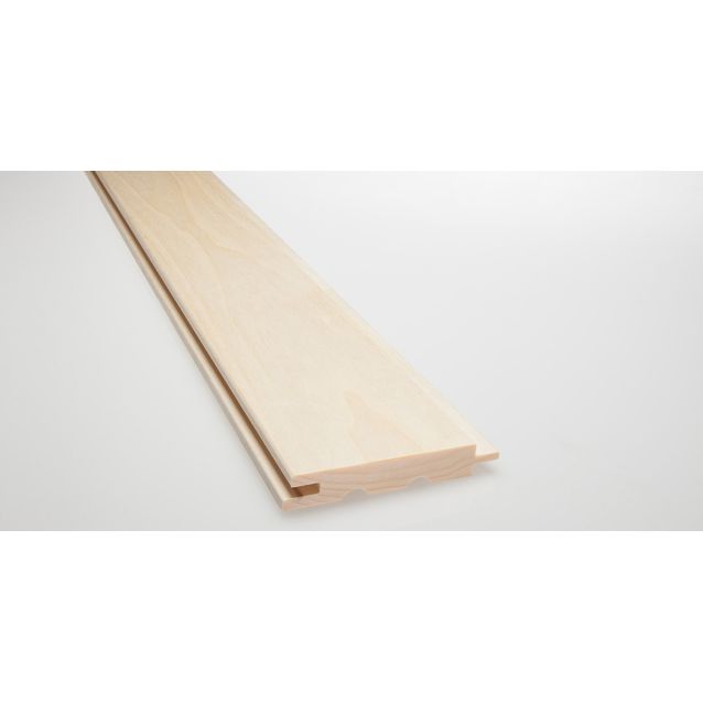 Saunapaneeli Karava Kallio 15x90x2400 mm haapa