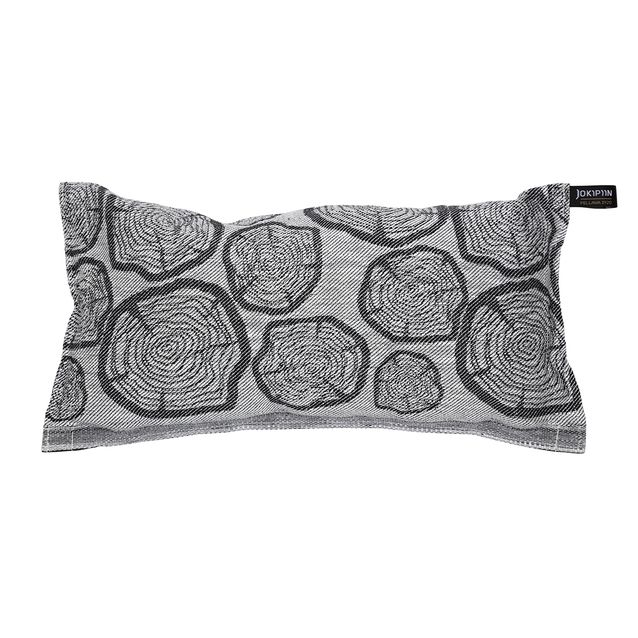 Saunatyyny Jokipiin Pellava Mänty 22x40 valkoinen/musta