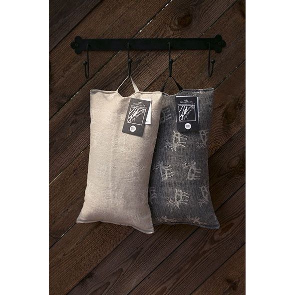 Saunatyyny Pikkupuoti Porot 20x37 cm kudottu pellava