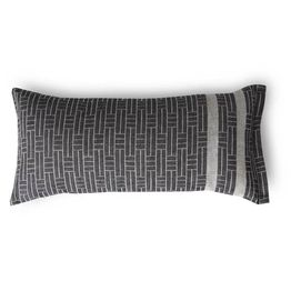 Saunatyyny Finlayson Tamminiemi 25x50 cm musta/pellava