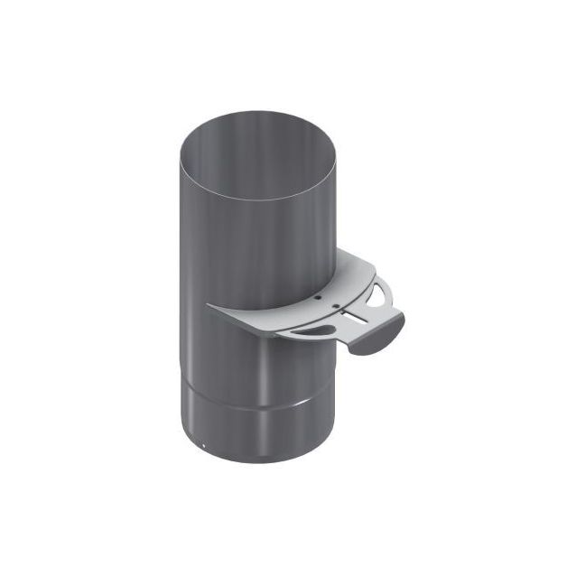 Savupelti Schiedel liitosputki sauna 115 kirkas ruostumaton teräs