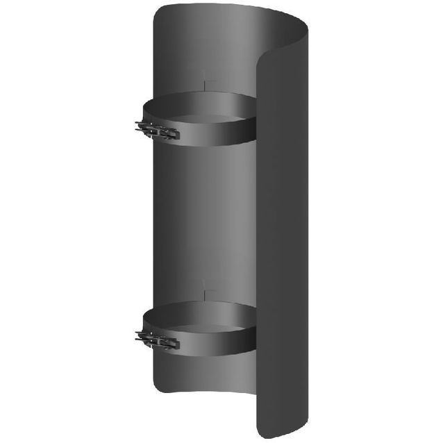 Savuputken suoja Jeremias, 500mm, Ø120