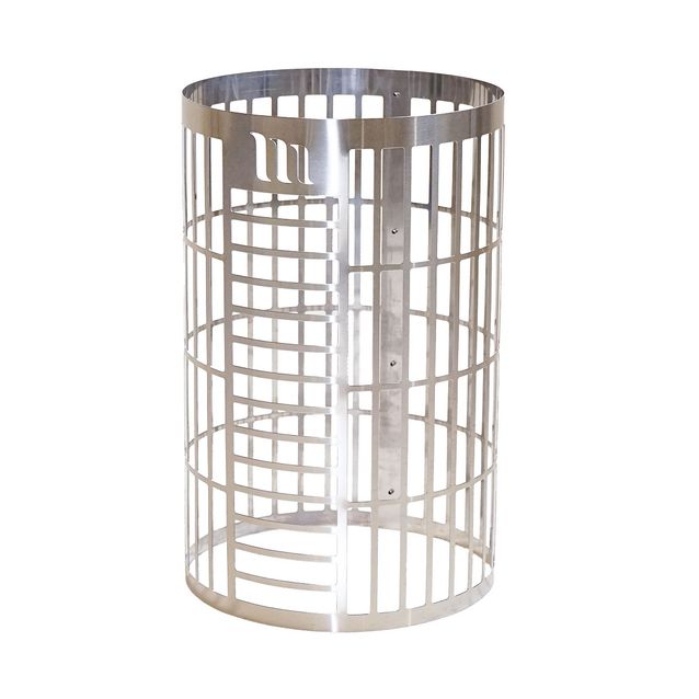 Savuputken suoja Mondex puukiukaaseen ruostumaton teräs