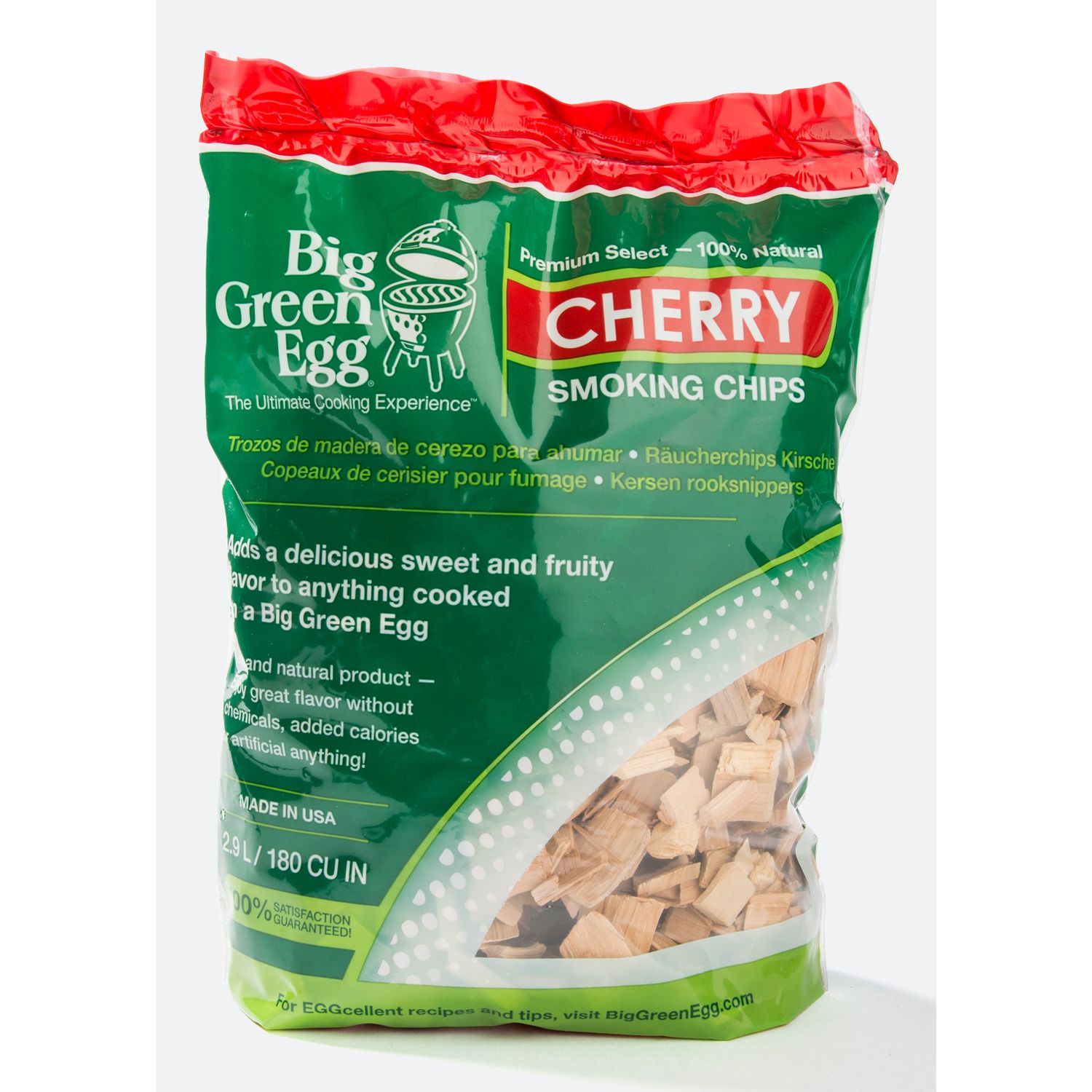 Savustuslastut Big Green Egg kirsikkapuu 3 l pussi