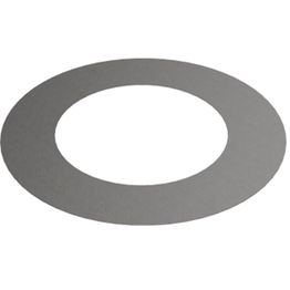 Välipohja Schiedel läpivienti 150mm musta suora