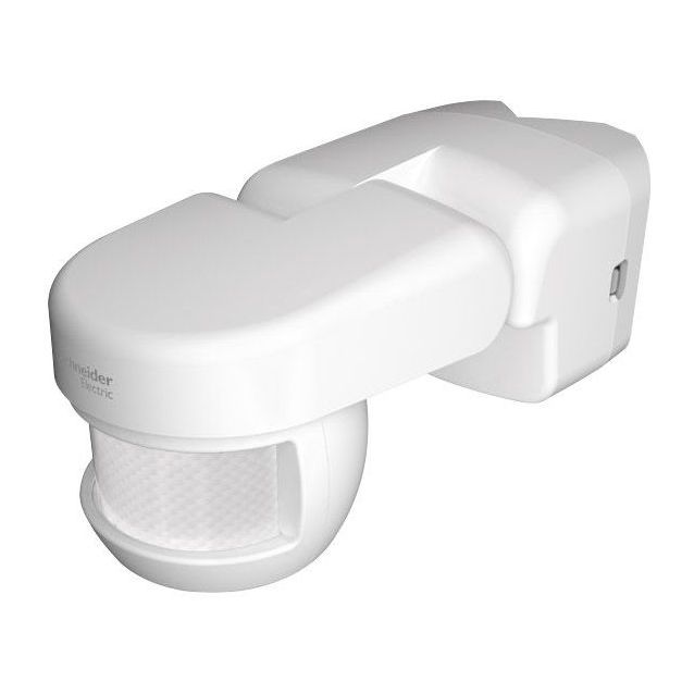 Liiketunnistin Schneider Electric Argus STD 120, IP55, pinta-as, ulkokäyttöön, valkoinen