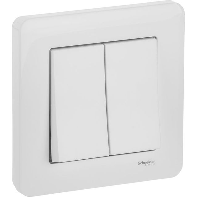 5-kytkin Schneider Electric Exxact, uppoasenteinen, JL, IP44, valkoinen