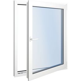 Seicom Classic DK 3K 3-lasinen kippi-ikkuna, PVC, A-malli, leveys 1000 mm