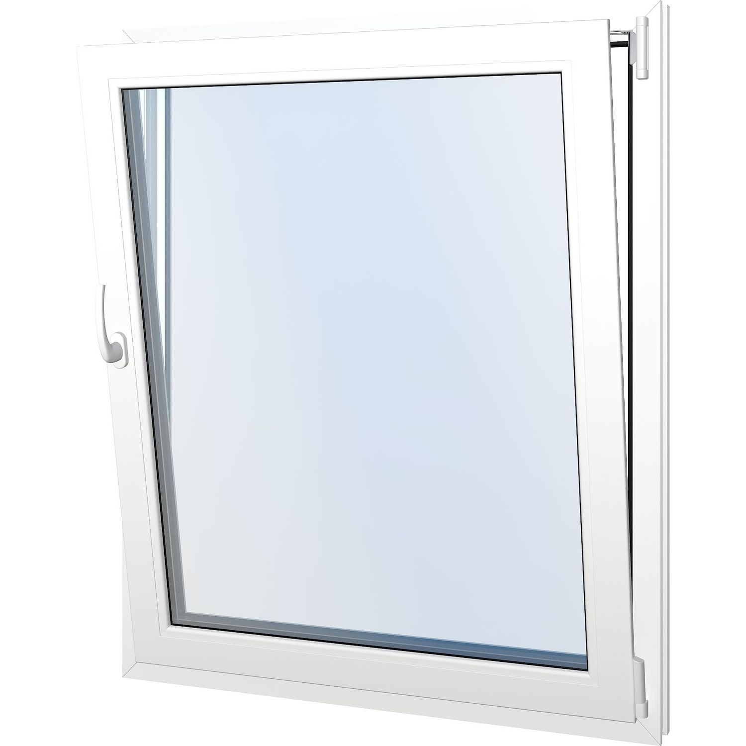 Seicom Classic DK 3K 3-lasinen perusikkuna, PVC, A-malli lisäkuva 2