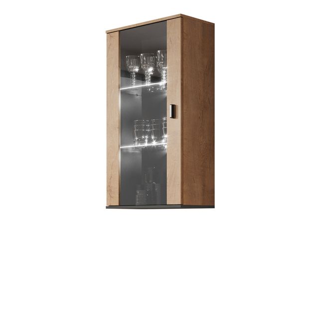 Seinäkaappi SOHO S-2, beige/musta (2729)