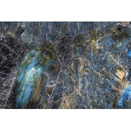 Seinälaatta Caisla Luxury Electric Blue 600x600 mm tummansininen/kulta