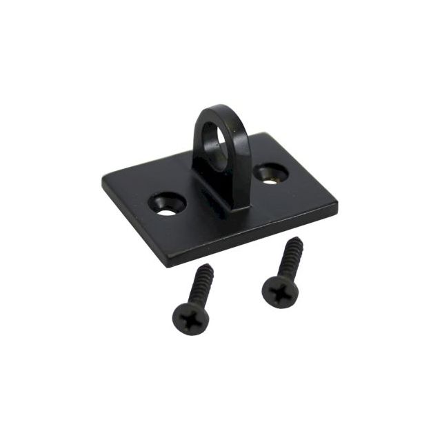 Seinälaatta hakaselle Piippo pulverimaalattu musta