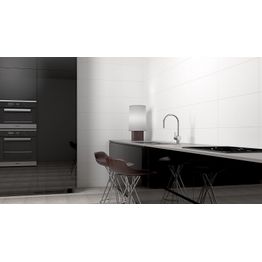 Seinälaatta Kymppi-Lattiat Blanco Mate 25x40 cm matta valkoinen