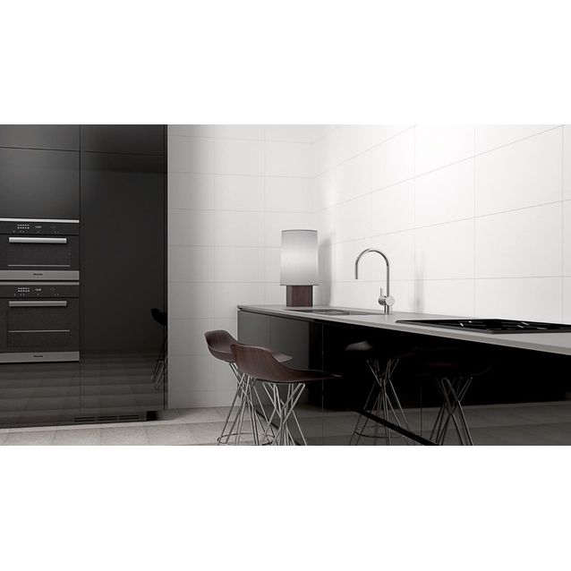 Seinälaatta Kymppi-Lattiat Blanco Mate 25x40 cm matta valkoinen