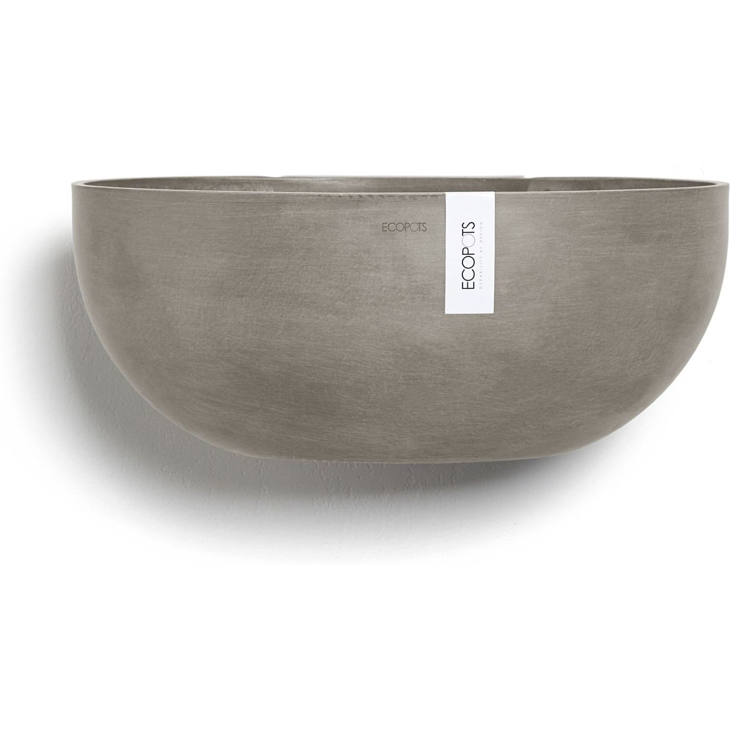 Seinäruukku Ecopots Sofia 43cm taupe