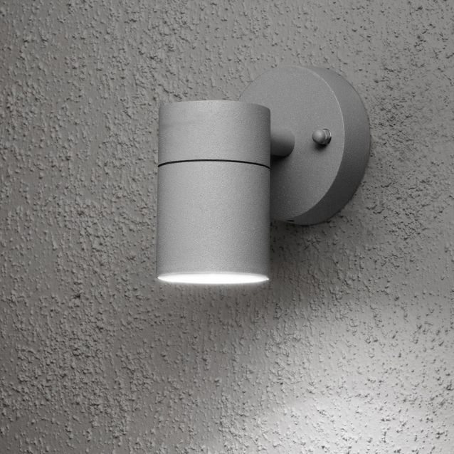 Seinävalaisin Modena 7572-300 60x90x90 mm alas harmaa