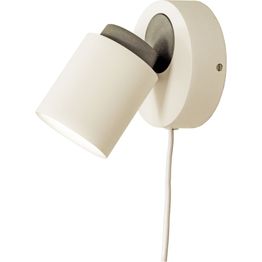 Seinäspotti Aneta Lighting Rollo GU10 valkoinen/musta