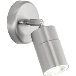 LED-ulkoseinävalaisin Stockholm 1 Ø 65 mm teräs/kirkas