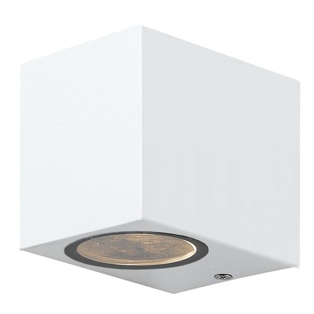 Seinävalaisin Airam Sund, max 11W, GU10, 80x68x93mm, IP44, valkoinen/kirkas