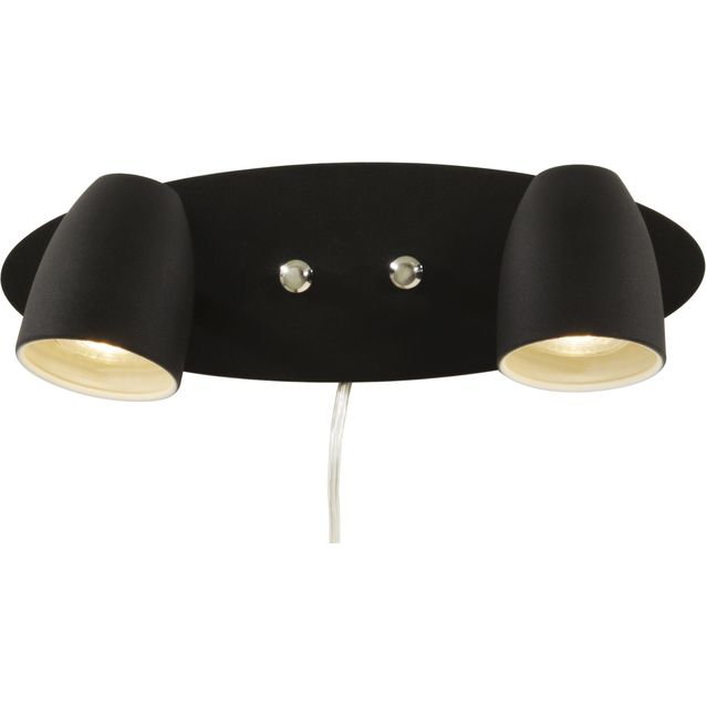 Seinävalaisin Aneta Sandnes tupla musta