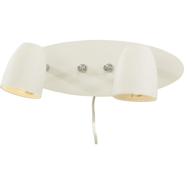 Seinävalaisin Aneta Sandnes tupla valkoinen