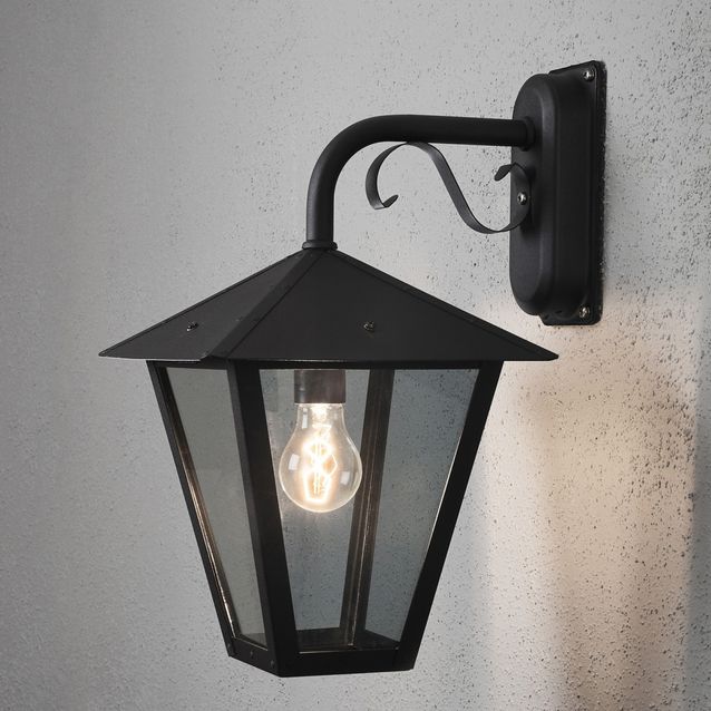 Seinävalaisin Benu 435-750 260x320x430 mm alasuunta musta