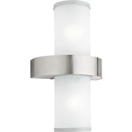 Seinävalaisin Beverly 200x350 mm valkoinen/kromi