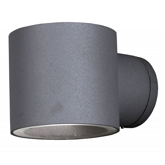 Seinävalaisin Ekerum 100x135x90 mm ylös/alas harmaa