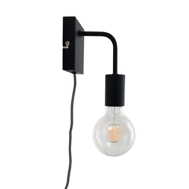 Seinävalaisin Heat Comfy musta