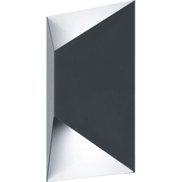 LED-seinävalaisin Predazzo 2x2,5W antrasiitti/valkoinen