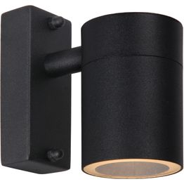 Ulkoseinävalaisin Lucide Arne-LED Ø6.3 cm 1x5W IP44 musta