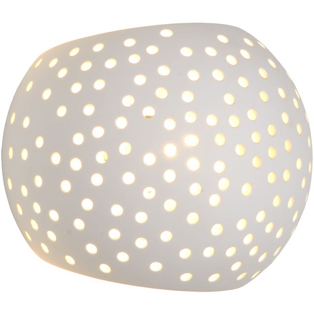 Seinävalaisin Lucide Gipsy, G9, valkoinen